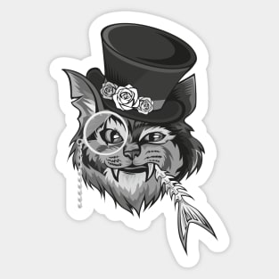 Mr. Cat Sticker